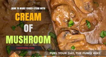 Creamy Cubed Steak Recipe: Easy Mushroom Gravy Dinner Idea