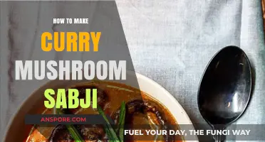 Spicy Curry Mushroom Sabji: Easy Recipe for Flavorful Indian Delight