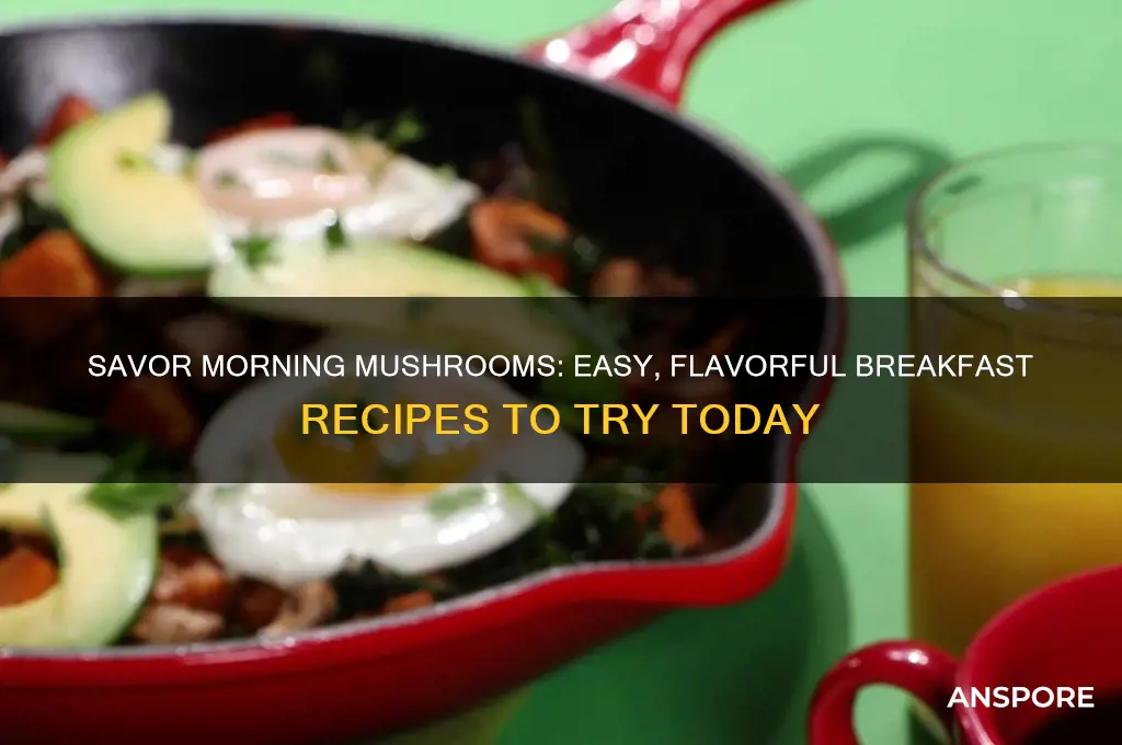 how to make delicious mushrooms for breakfast
