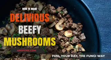 Savory Beefy Mushrooms: Easy Recipe for Rich, Flavorful Delicacy