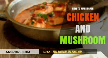 Easy Dijon Chicken and Mushrooms Recipe: A Flavorful Weeknight Dinner