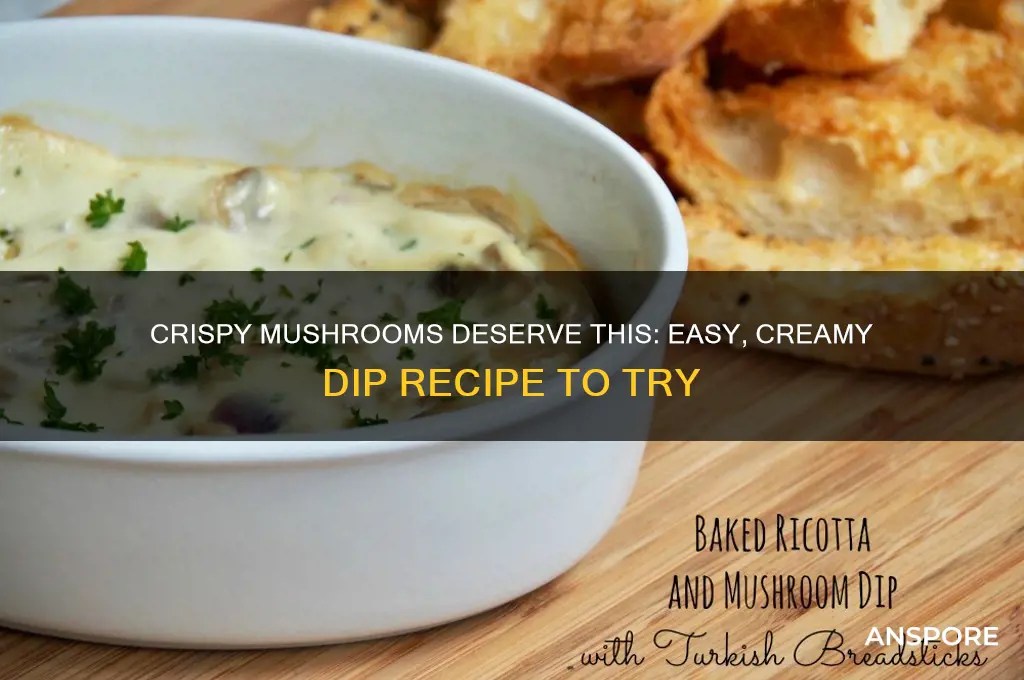 how to make dip for fried mushrooms