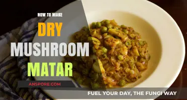 Easy Dry Mushroom Matar Recipe: Quick, Spicy, and Flavorful Indian Dish