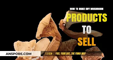 Profitable Mushroom Preservation: Crafting and Selling Dry Mushroom Products