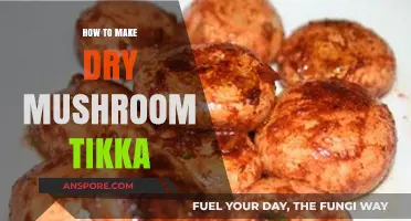 Spicy Dry Mushroom Tikka: Easy Recipe for a Tasty Indian Appetizer