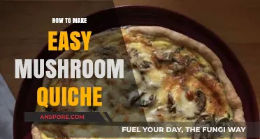 Simple Mushroom Quiche Recipe: Quick, Easy, and Delicious Breakfast Idea