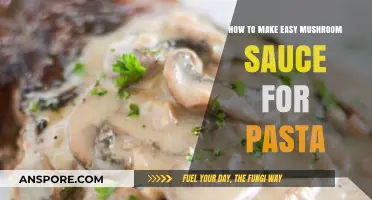 Quick Creamy Mushroom Sauce Recipe: Perfect for Pasta Lovers