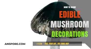 Crafting Edible Mushroom Decorations: Creative Tips for Festive Tablescapes