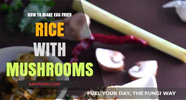 Delicious Egg Fried Rice with Mushrooms: A Quick & Easy Recipe