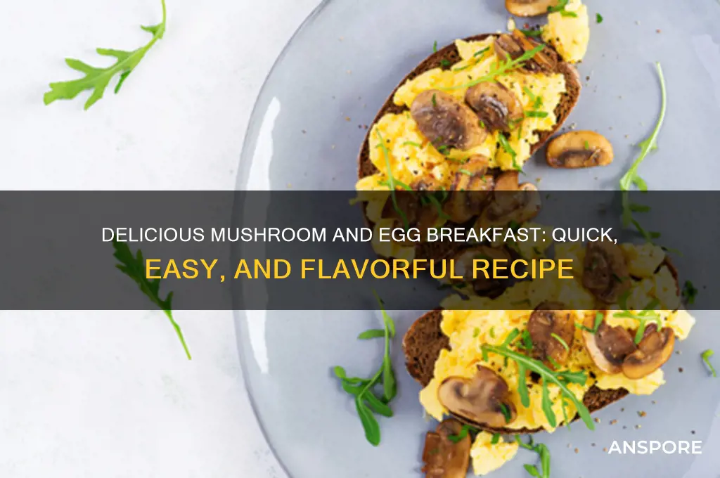 how to make eggs with mushrooms