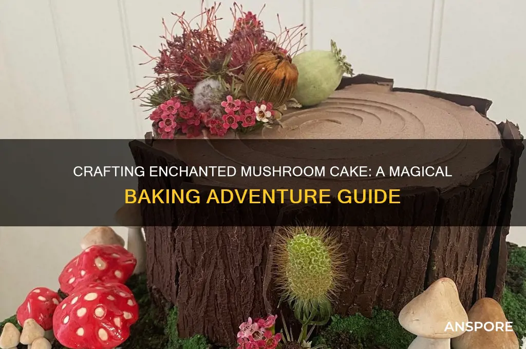 how to make enchanted mushroom cake