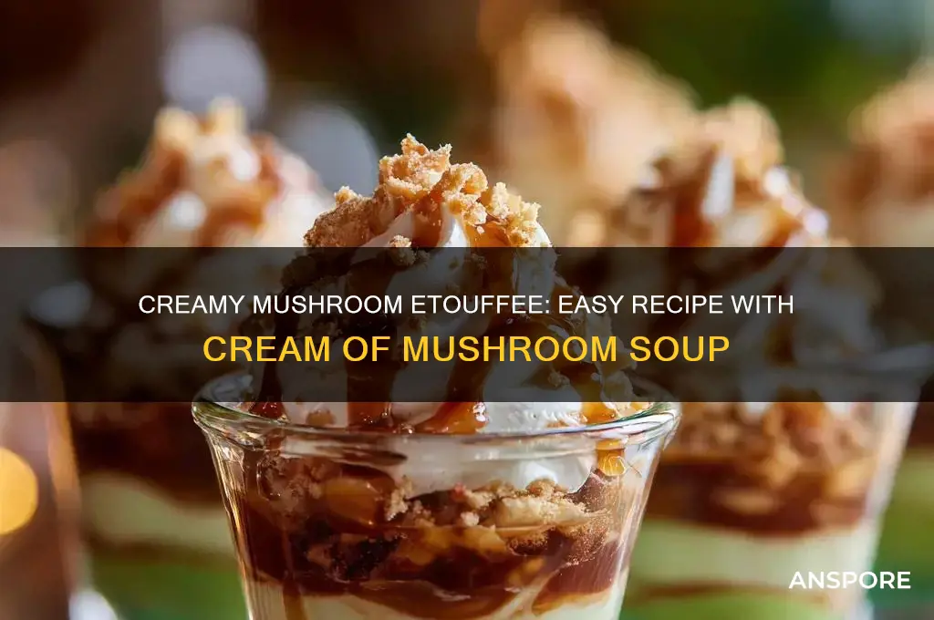 how to make etouffee with cream of mushroom