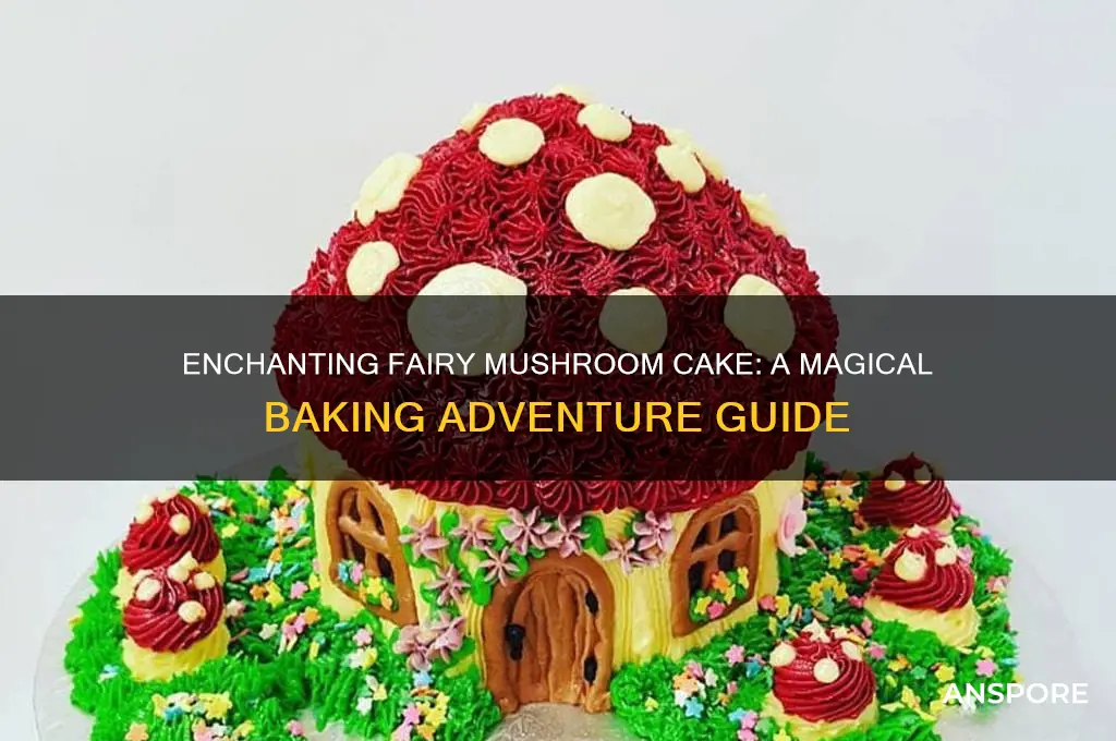 how to make fairy mushroom cake