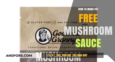 Healthy Cooking: Easy Fat-Free Mushroom Sauce Recipe Guide