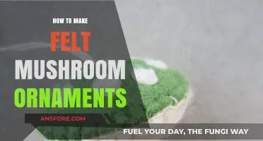 Crafting Adorable Felt Mushroom Ornaments: A Step-by-Step DIY Guide