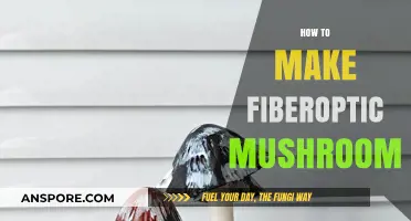 Crafting Glowing Fiber Optic Mushroom Decor: A Step-by-Step DIY Guide