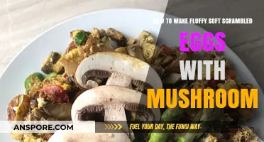 Perfectly Fluffy Scrambled Eggs with Mushrooms: A Simple Breakfast Delight