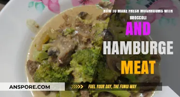 Savory Mushroom Broccoli Beef: Quick Hamburger Meat Stir-Fry Recipe