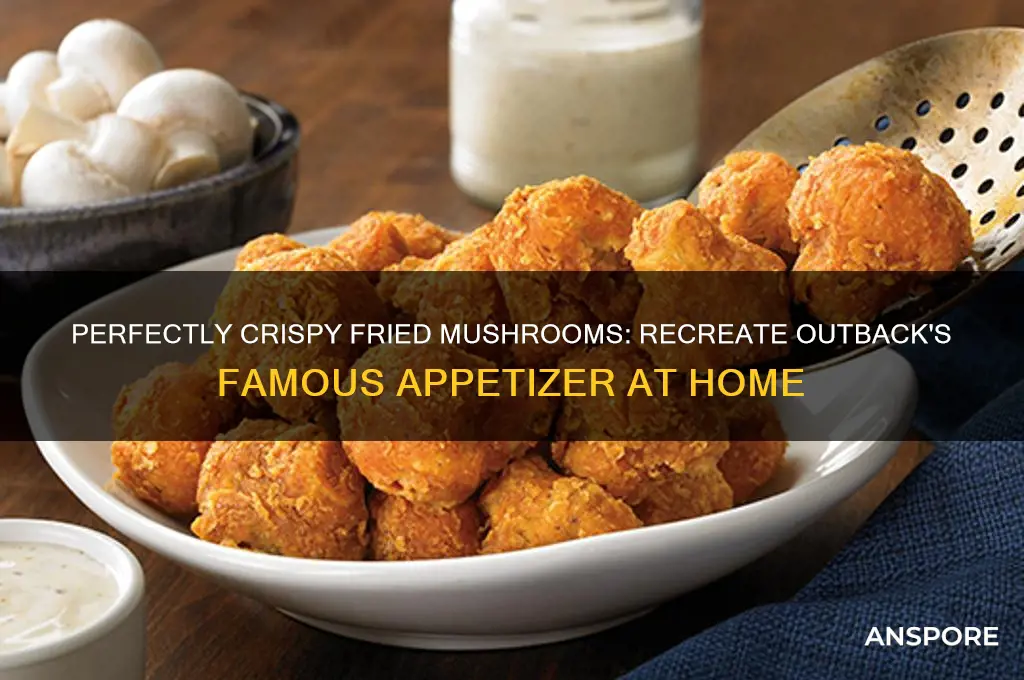 how to make fried mushrooms like outback