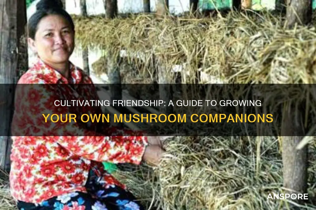 how to make friend mushroom