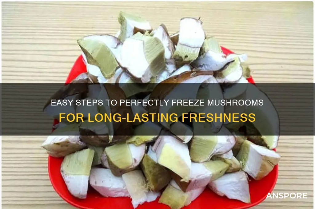 how to make frozen mushrooms