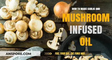 Crafting Flavorful Garlic and Mushroom Infused Oil at Home