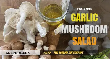 Easy Garlic Mushroom Salad Recipe: Fresh, Flavorful, and Healthy Dish