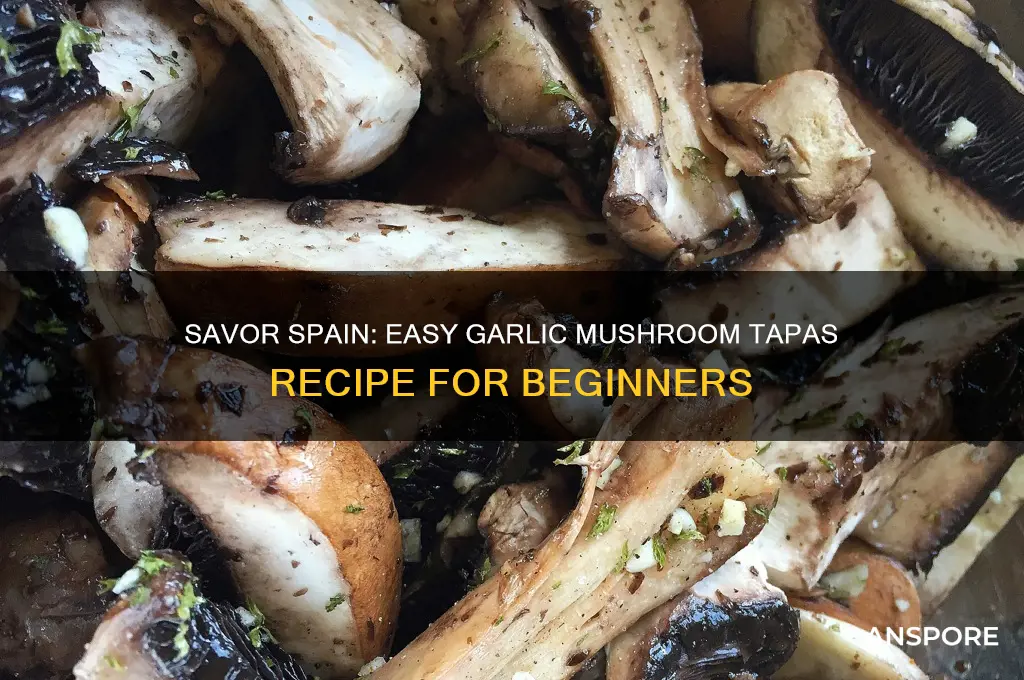how to make garlic mushroom tapas