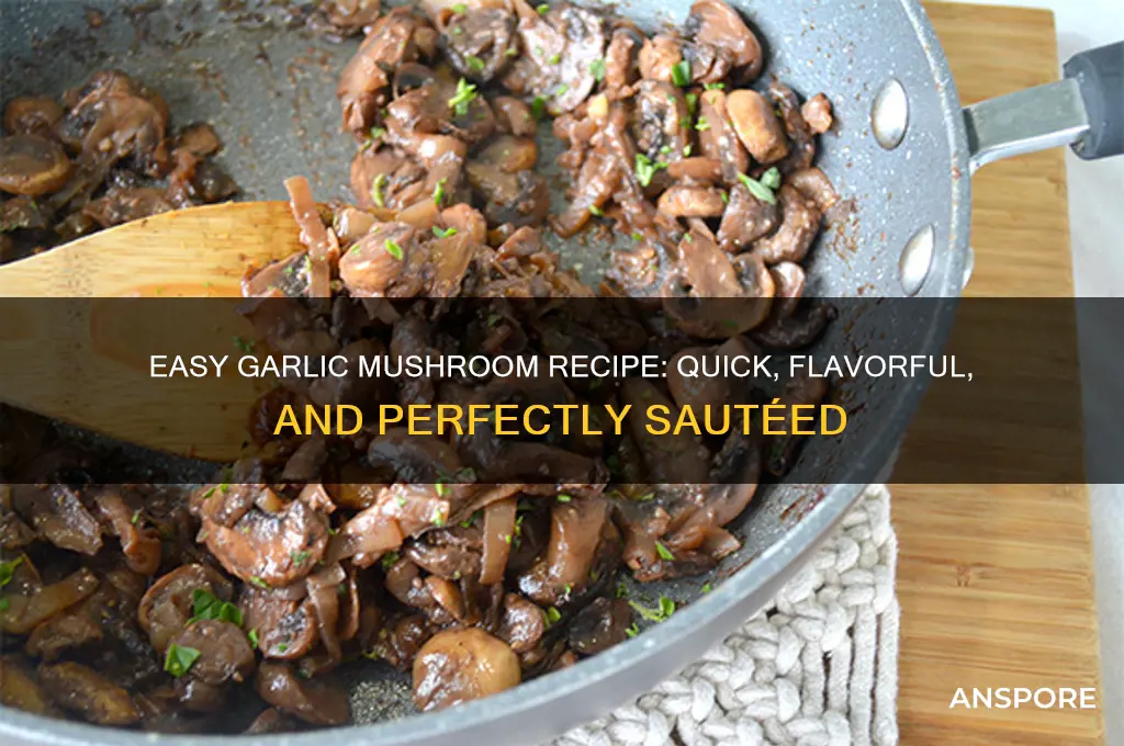 how to make garlic mushroom