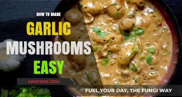 Quick & Simple Garlic Mushrooms Recipe for Busy Cooks