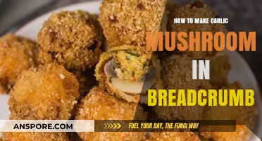 Crispy Garlic Mushrooms: A Breadcrumb-Coated Delight Recipe Guide