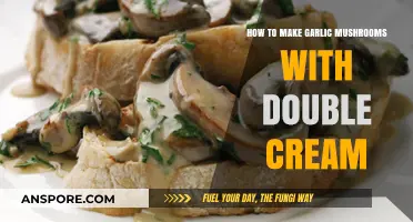 Creamy Garlic Mushrooms: A Double Cream Recipe Guide
