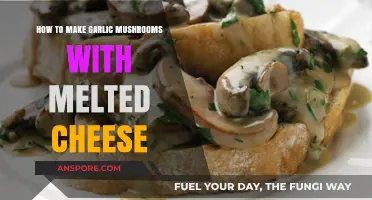 Creamy Garlic Mushrooms with Melted Cheese: A Quick, Easy Recipe