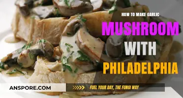 Creamy Garlic Mushrooms: A Philadelphia Cheese Recipe Guide