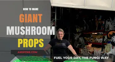 Crafting Giant Mushroom Props: A Step-by-Step DIY Guide