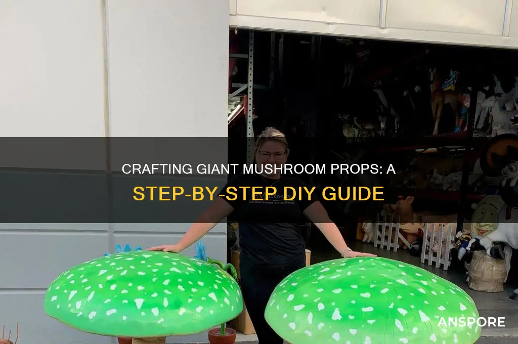 how to make giant mushroom props