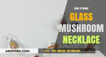 Crafting a Delicate Glass Mushroom Necklace: Step-by-Step Guide