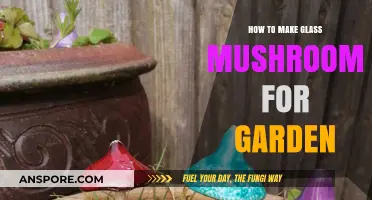 Crafting Magical Glass Mushrooms: A DIY Garden Decor Guide