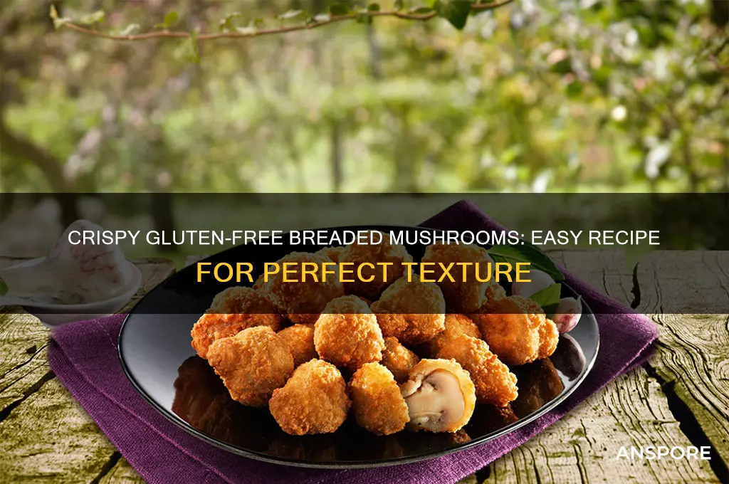 how to make gluten free breaded mushrooms