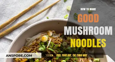 Mastering Mushroom Noodles: Simple Steps for a Flavorful Dish