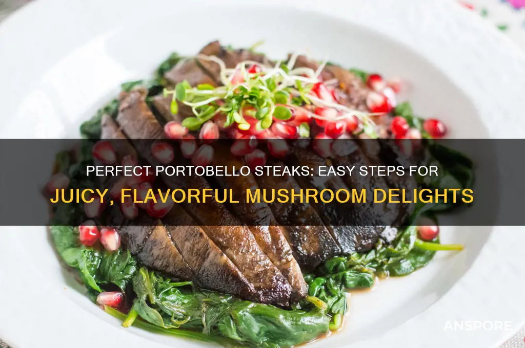 how to make good portobello mushroom steaks