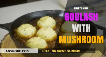 Savory Mushroom Goulash: Easy Recipe for Hearty Comfort Food Delight