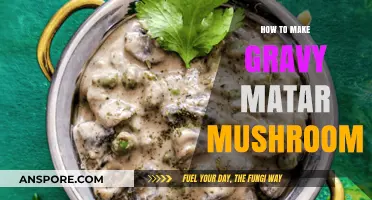 Delicious Gravy Matar Mushroom: Easy Recipe for Perfect Flavor
