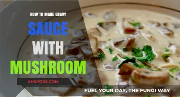 Rich Mushroom Gravy Sauce: Easy Homemade Recipe for Perfect Flavor