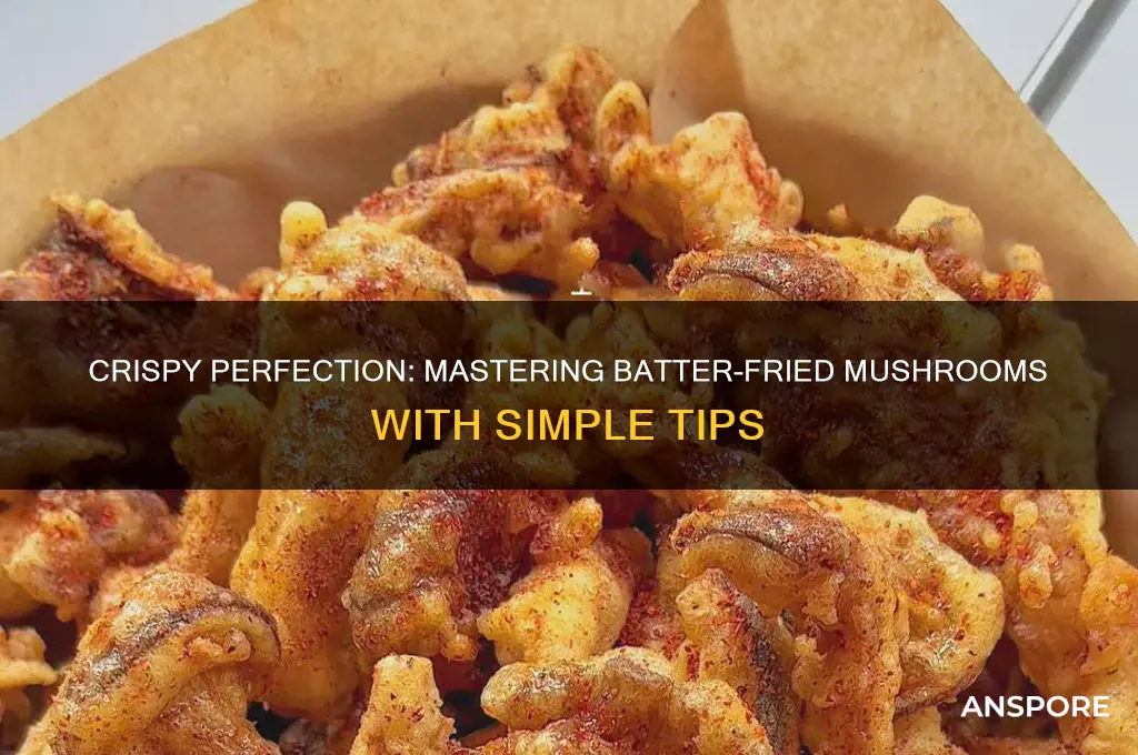 how to make great batter fried mushrooms