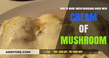 Creamy Green Enchilada Sauce: Mushroom Twist for Authentic Flavor
