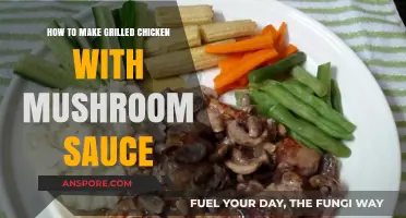 Delicious Grilled Chicken with Creamy Mushroom Sauce Recipe Guide