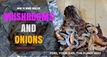 Perfectly Grilled Mushrooms and Onions: Easy Recipe for Flavorful Sides