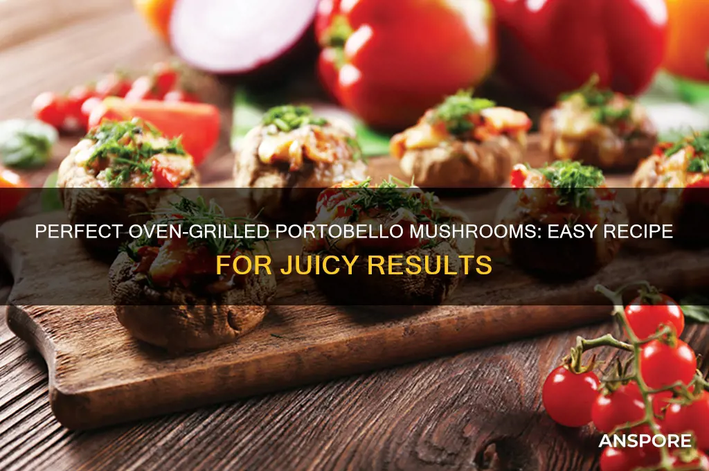 how to make grilled portobello mushrooms in oven