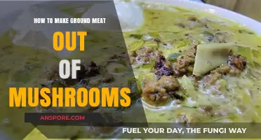 Transform Mushrooms into Ground Meat: A Simple, Tasty Plant-Based Alternative